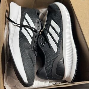 Adidas Runfalcon 5 W Black and White Women's Running Shoes